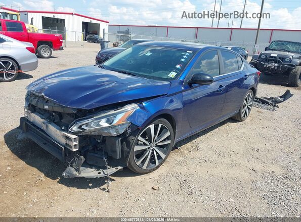 1N4BL4CV7KN319793 2019 NISSAN ALTIMA Blue წინა მარცხენა ხედი სამი მეოთხედიდან