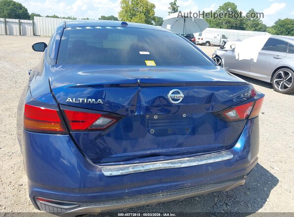 1N4BL4CV7KN319793 2019 NISSAN ALTIMA Blue წინა ხედი