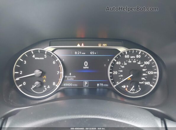 1N4BL4CV7MN343157 2021 NISSAN ALTIMA Black Вид задніх сидінь