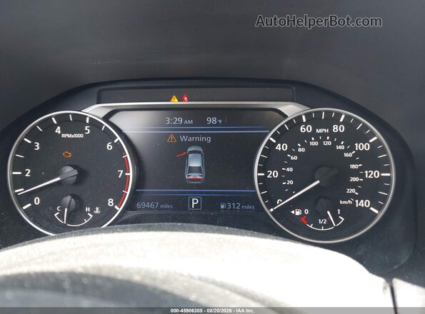 1N4BL4CV7NN352801 2022 NISSAN ALTIMA Silver Vista de los asientos traseros