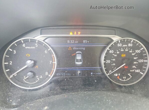 1N4BL4CV7PN331630 2023 NISSAN ALTIMA Black Widok zestawu wskaźników