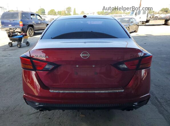 1N4BL4CV7PN372422 2023 NISSAN ALTIMA Red Вид ззаду