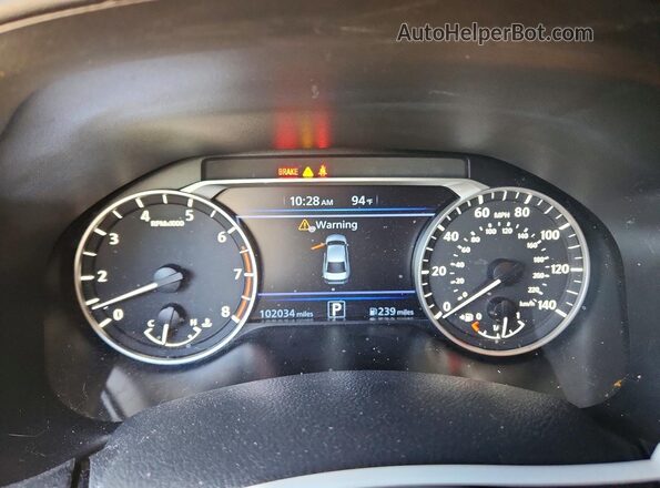 1N4BL4CV8LC113895 2020 NISSAN ALTIMA Gray Սարքավորումների վահանակի տեսք