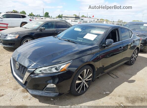 1N4BL4CV8LC136769 2020 NISSAN ALTIMA Black Vista tres cuartos delantera izquierda