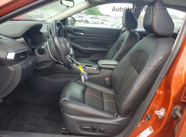 1N4BL4CV8LC166967 2020 NISSAN ALTIMA Orange Vista interior delantera