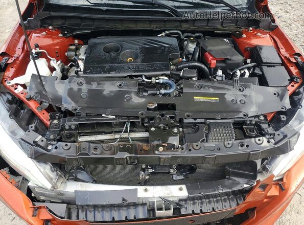 1N4BL4CV8LC166967 2020 NISSAN ALTIMA Orange Vista interior trasera