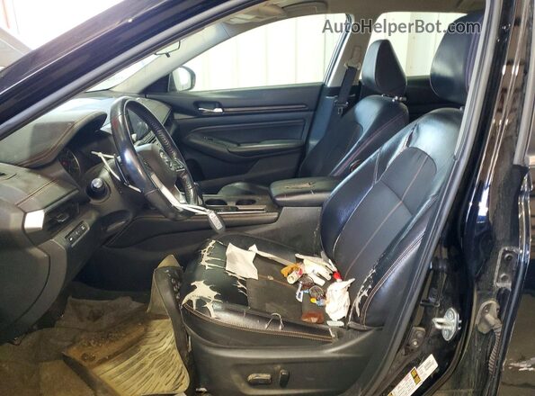 1N4BL4CV8LC192890 2020 NISSAN ALTIMA Black Widok wnętrza z przodu