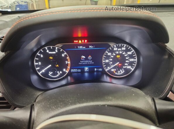 1N4BL4CV8LC208585 2020 NISSAN ALTIMA White ხელსაწყოთა პანელის ხედი