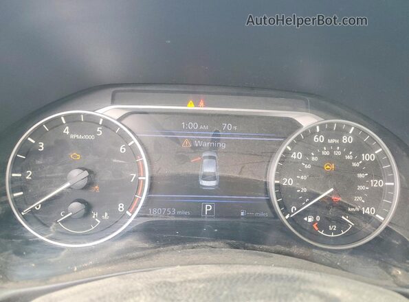 1N4BL4CV8LC233566 2020 NISSAN ALTIMA Blue Vista del cuadro de instrumentos