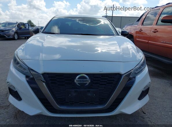 1N4BL4CV8MN401244 2021 NISSAN ALTIMA White Instrument cluster view