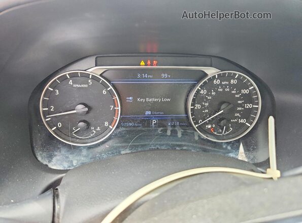 1N4BL4CV8MN408002 2021 NISSAN ALTIMA Gray Սարքավորումների վահանակի տեսք