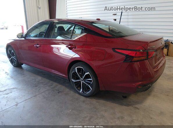 1N4BL4CV8SN353645 2025 NISSAN ALTIMA Красный Задняя левая четверть