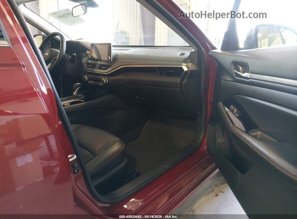1N4BL4CV8SN353645 2025 NISSAN ALTIMA Красный Вид салона спереди