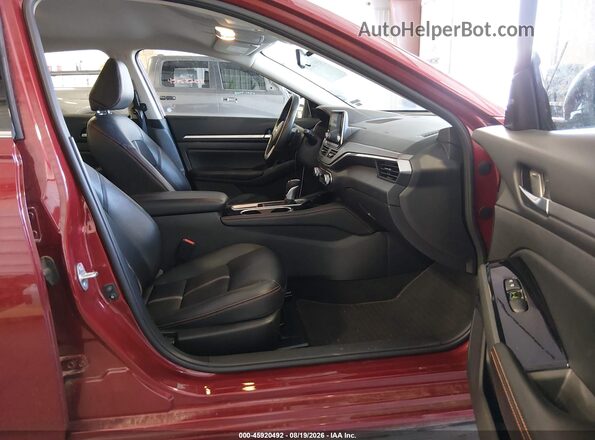 1N4BL4CV8SN353645 2025 NISSAN ALTIMA Красный Вид наклейки с VIN-кодом
