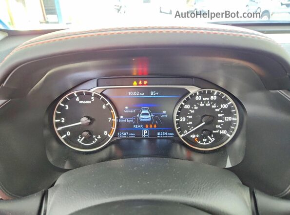 1N4BL4CV8SN424522 2025 NISSAN ALTIMA Black Instrument cluster view