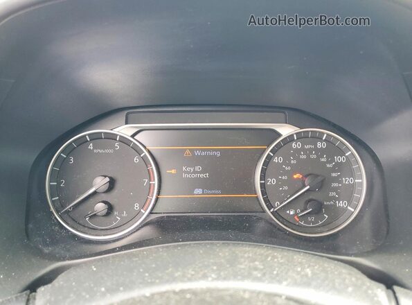 1N4BL4CV9KC152543 2019 NISSAN ALTIMA White ხელსაწყოთა პანელის ხედი