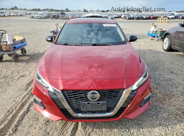 1N4BL4CV9KC176406 2019 NISSAN ALTIMA Burgundy Widok z przodu