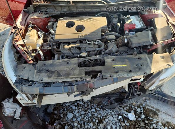 1N4BL4CV9KC183808 2019 NISSAN ALTIMA Red Rear interior view