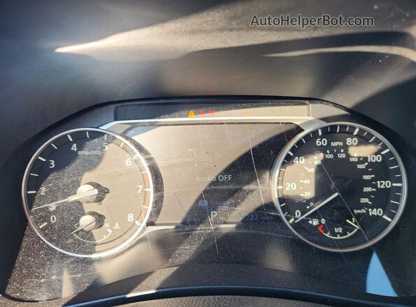 1N4BL4CV9KC183808 2019 NISSAN ALTIMA Red Instrument cluster view