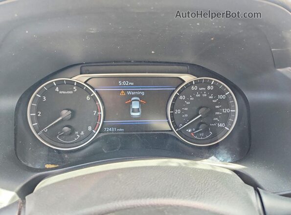1N4BL4CV9LC169120 2020 NISSAN ALTIMA Blue Սարքավորումների վահանակի տեսք