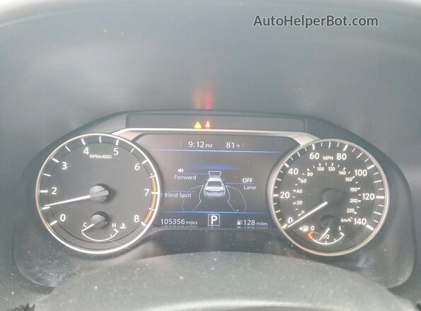 1N4BL4CV9LN303497 2020 NISSAN ALTIMA Black Vista del cuadro de instrumentos