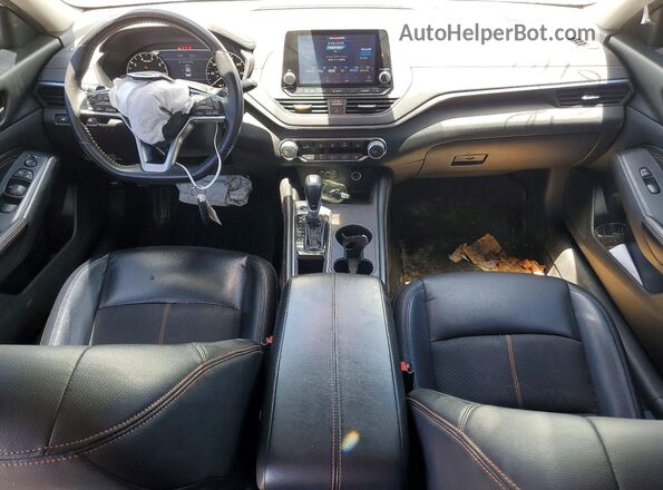 1N4BL4CV9MN306451 2021 NISSAN ALTIMA Белый Вид панели приборов