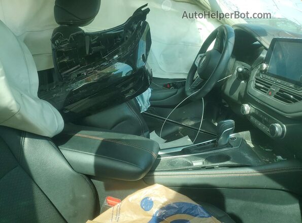 1N4BL4CV9MN331219 2021 NISSAN ALTIMA Black Вид салону спереду