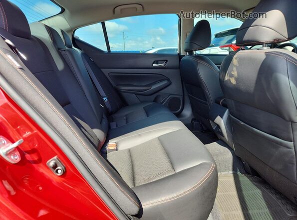 1N4BL4CV9MN349476 2021 NISSAN ALTIMA Бордовый Вид задних сидений