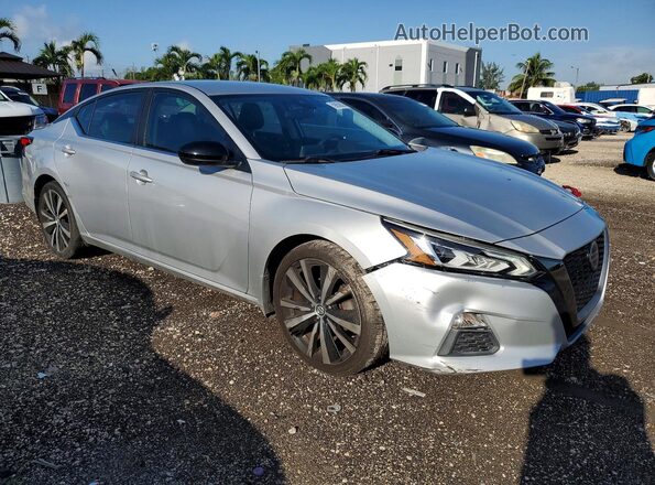 1N4BL4CV9MN352748 2021 NISSAN ALTIMA Серебряный Передняя правая четверть