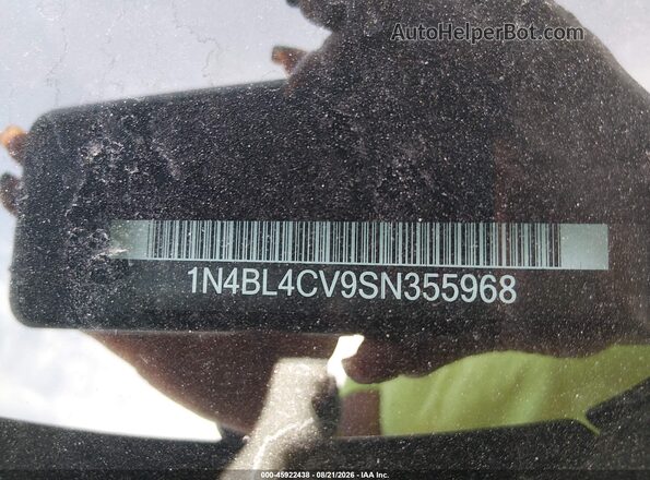 1N4BL4CV9SN355968 2025 NISSAN ALTIMA Gray Engine compartment view