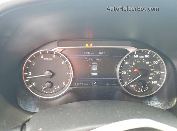 1N4BL4CVXKC130244 2019 NISSAN ALTIMA Silver Vista del cuadro de instrumentos