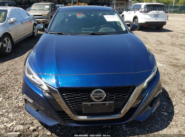 1N4BL4CVXLC113901 2020 NISSAN ALTIMA Blue Instrument cluster view
