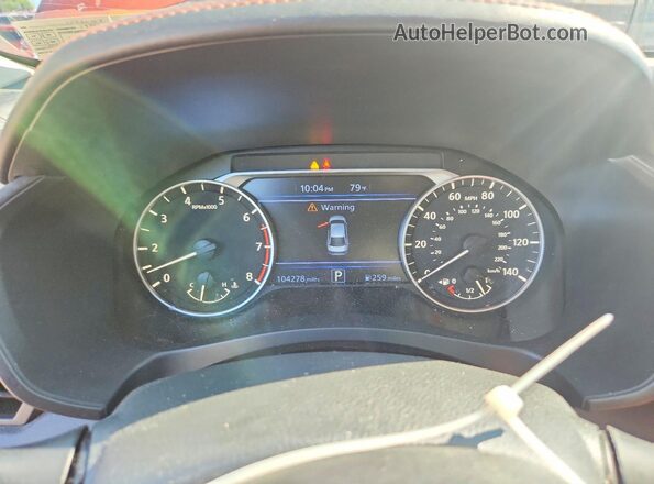1N4BL4CVXLC260767 2020 NISSAN ALTIMA Orange Vista del cuadro de instrumentos