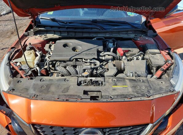 1N4BL4CVXLC260767 2020 NISSAN ALTIMA Orange Vista interior trasera