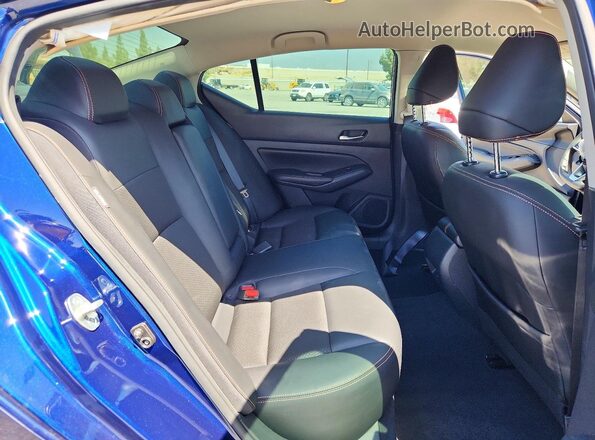 1N4BL4CVXLC269632 2020 NISSAN ALTIMA Синий Вид задних сидений