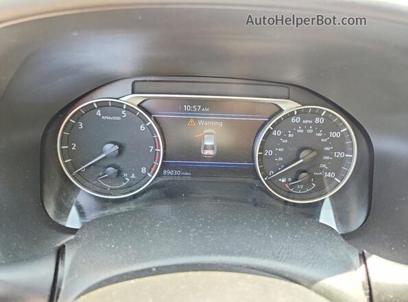 1N4BL4CVXLC269632 2020 NISSAN ALTIMA Синий Вид щитка приборов