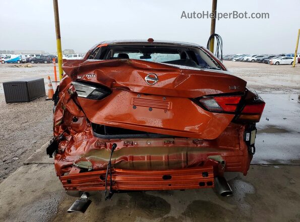 1N4BL4CVXMN301985 2021 NISSAN ALTIMA Orange Widok z tyłu