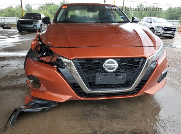 1N4BL4CVXMN301985 2021 NISSAN ALTIMA Orange Widok wnętrza 360 stopni