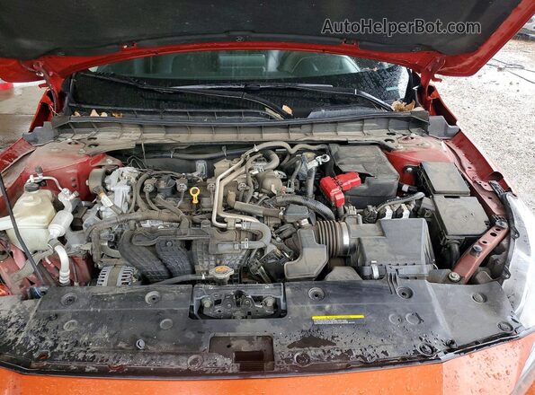1N4BL4CVXMN301985 2021 NISSAN ALTIMA Orange Widok wnętrza z tyłu