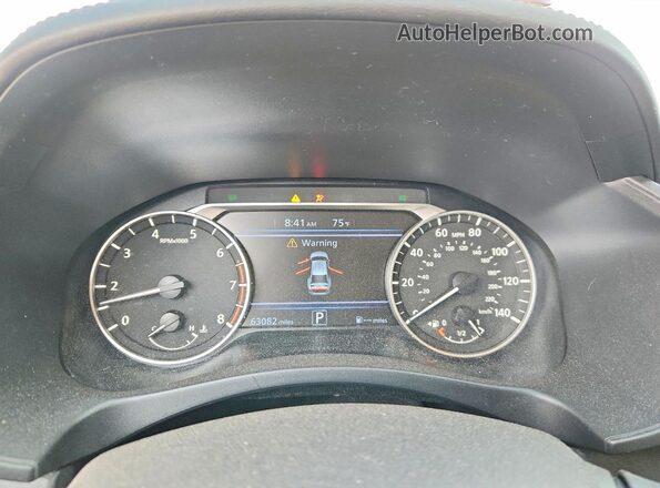 1N4BL4CVXMN396371 2021 NISSAN ALTIMA Серебряный Вид щитка приборов
