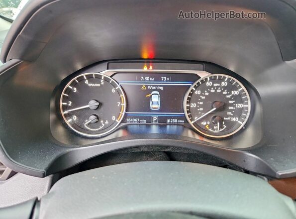 1N4BL4CVXMN397424 2021 NISSAN ALTIMA Silver ხელსაწყოთა პანელის ხედი