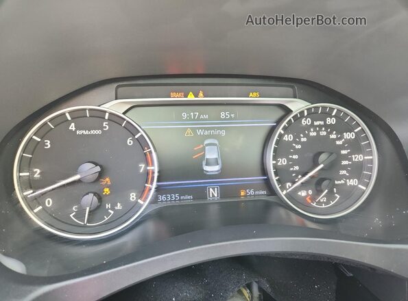 1N4BL4CVXPN304521 2023 NISSAN ALTIMA Red Vista del cuadro de instrumentos