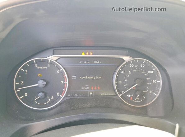 1N4BL4CVXPN334375 2023 NISSAN ALTIMA Silver Սարքավորումների վահանակի տեսք