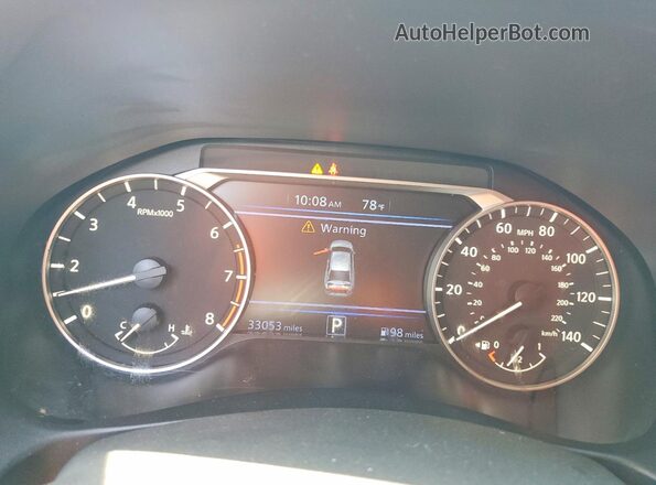 1N4BL4CVXRN317935 2024 NISSAN ALTIMA Black Instrument cluster view