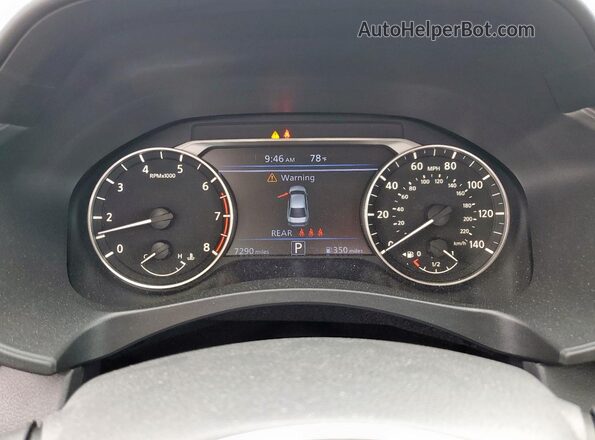 1N4BL4CVXSN350519 2025 NISSAN ALTIMA Gray Սարքավորումների վահանակի տեսք
