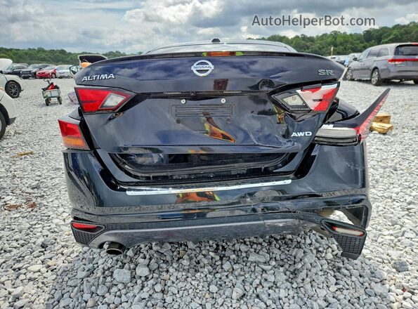 1N4BL4CW0MN352274 2021 NISSAN ALTIMA Black Widok z tyłu