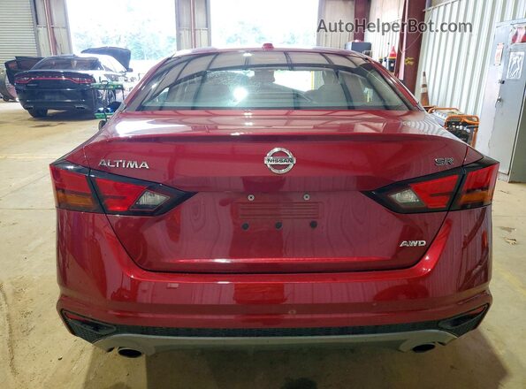 1N4BL4CW1KC185061 2019 NISSAN ALTIMA Red Widok z tyłu