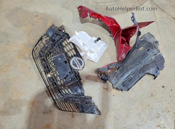 1N4BL4CW1KC185061 2019 NISSAN ALTIMA Red Widok komory silnika