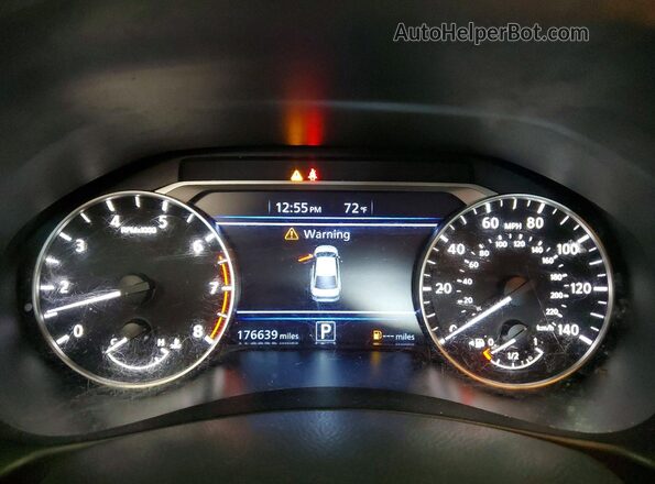 1N4BL4CW1MN307666 2021 NISSAN ALTIMA White ხელსაწყოთა პანელის ხედი