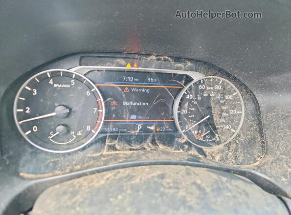 1N4BL4CW3KC138243 2019 NISSAN ALTIMA Gray ხელსაწყოთა პანელის ხედი